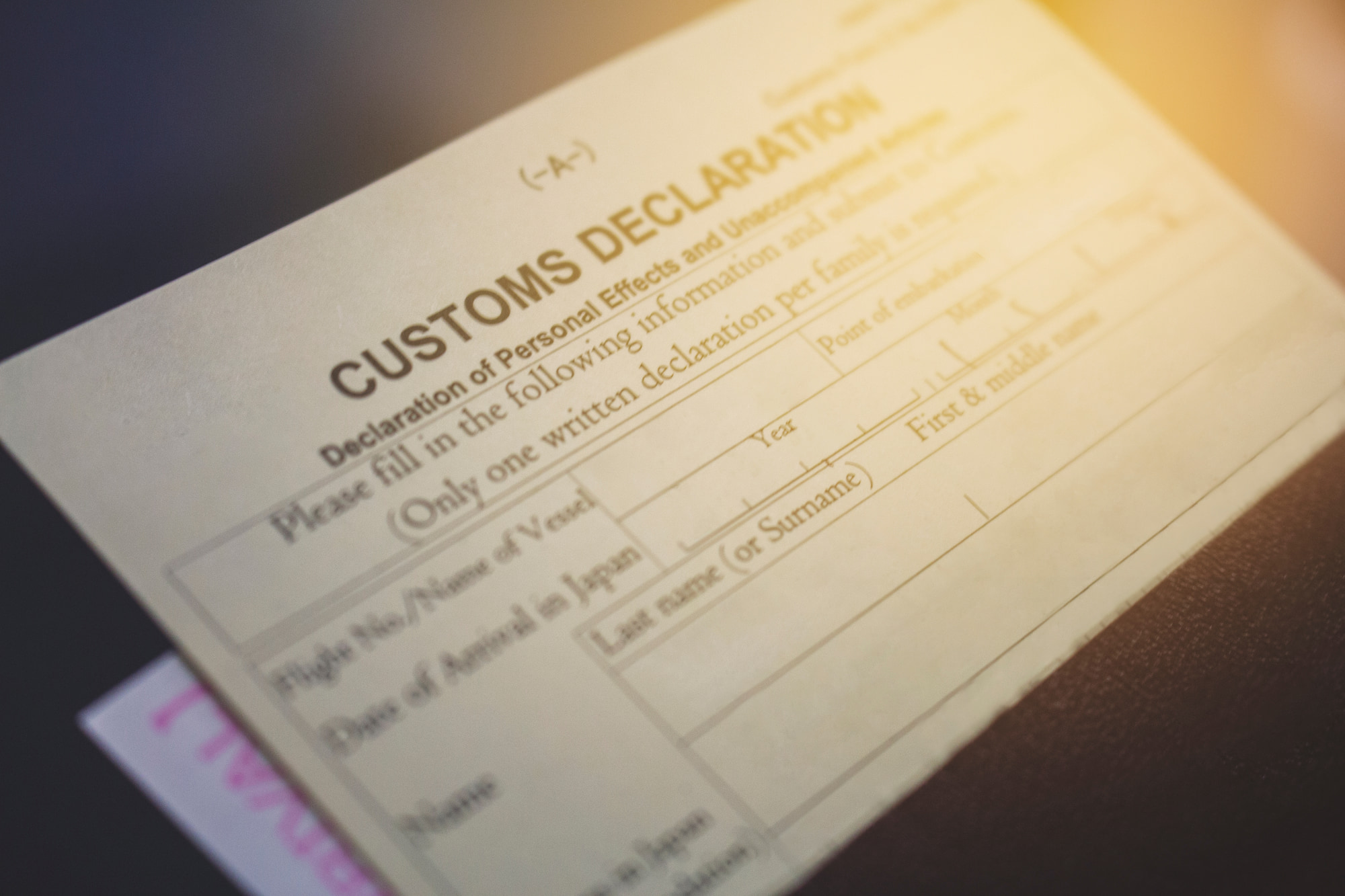 There can be mistakes in customs clearance due to the complexity of the process.